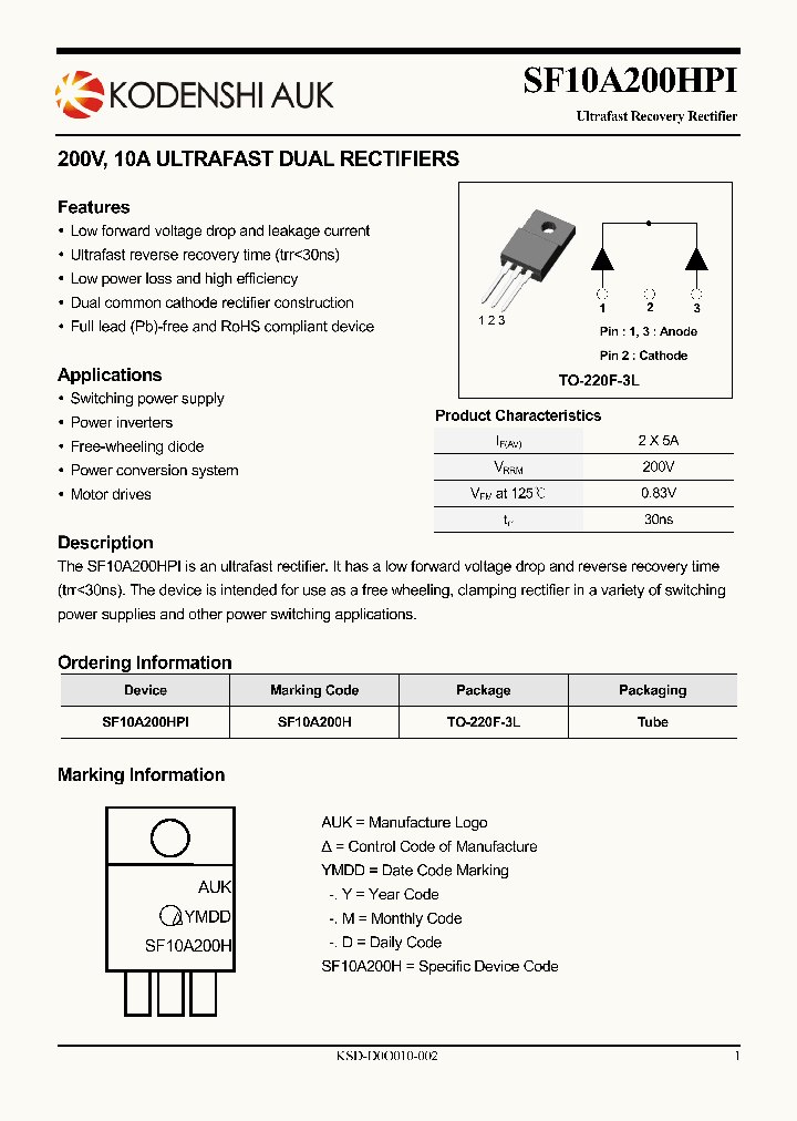SF10A200HPI_7487624.PDF Datasheet