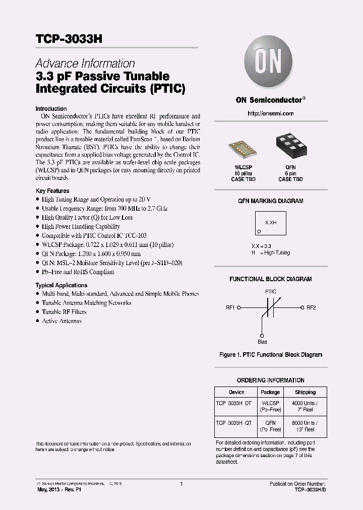 TCP-3033H_7490817.PDF Datasheet