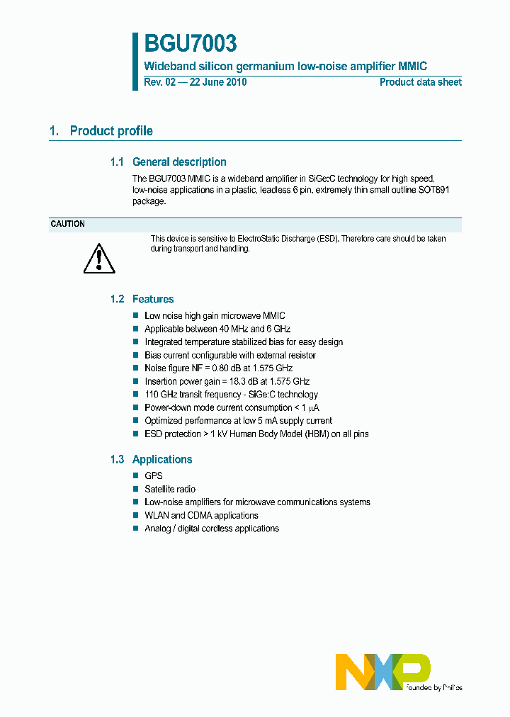 BGU7003_7491543.PDF Datasheet