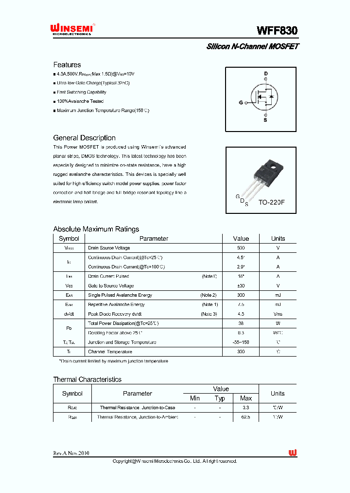 WFF830_7492773.PDF Datasheet