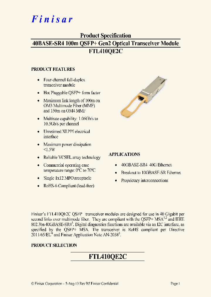 FTL410QE2C_7492981.PDF Datasheet