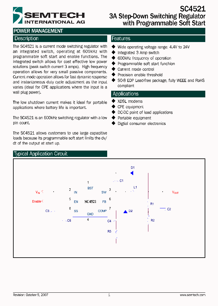 SC4521SETRT_7493610.PDF Datasheet