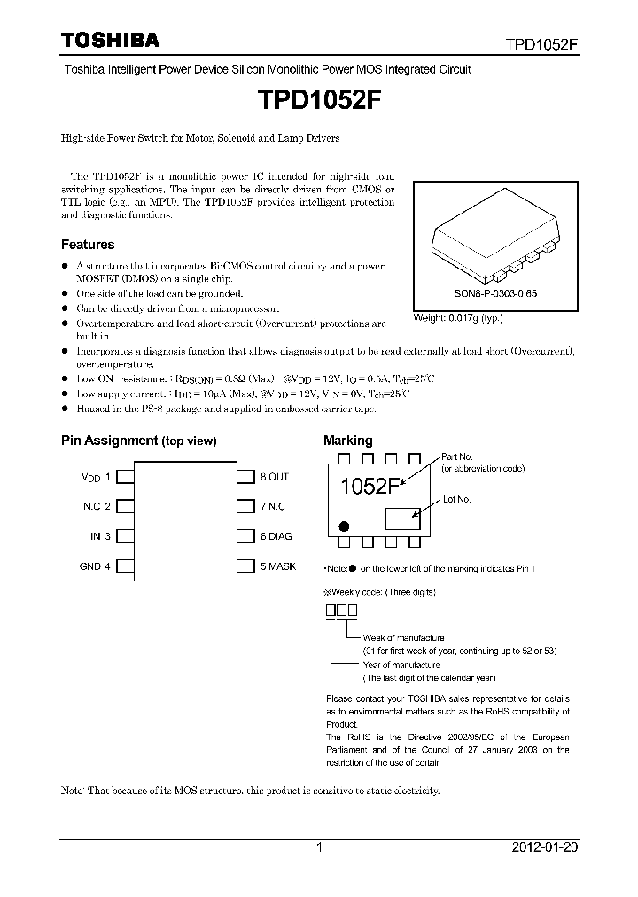 TPD1052F_7494043.PDF Datasheet