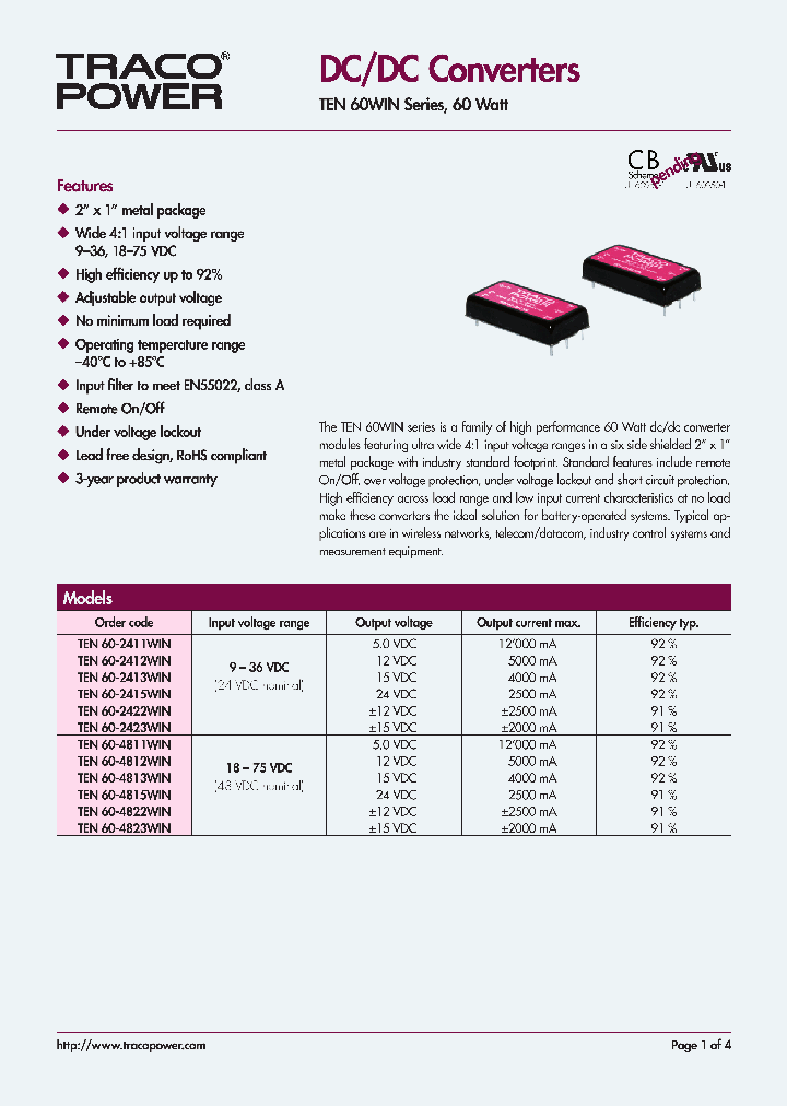 TEN604811WIN_7498513.PDF Datasheet