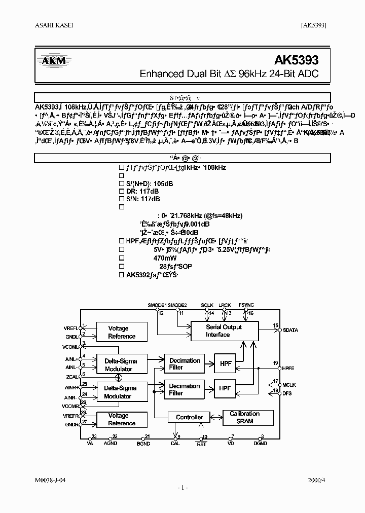 AK5393VS_7497219.PDF Datasheet