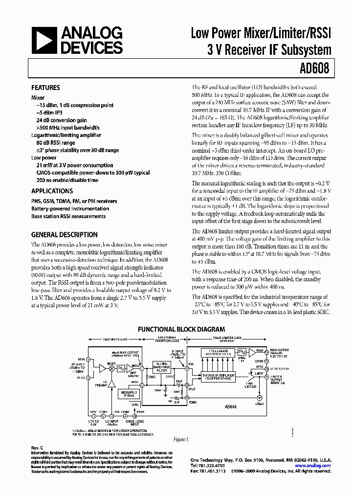 AD608ARZ_7498857.PDF Datasheet