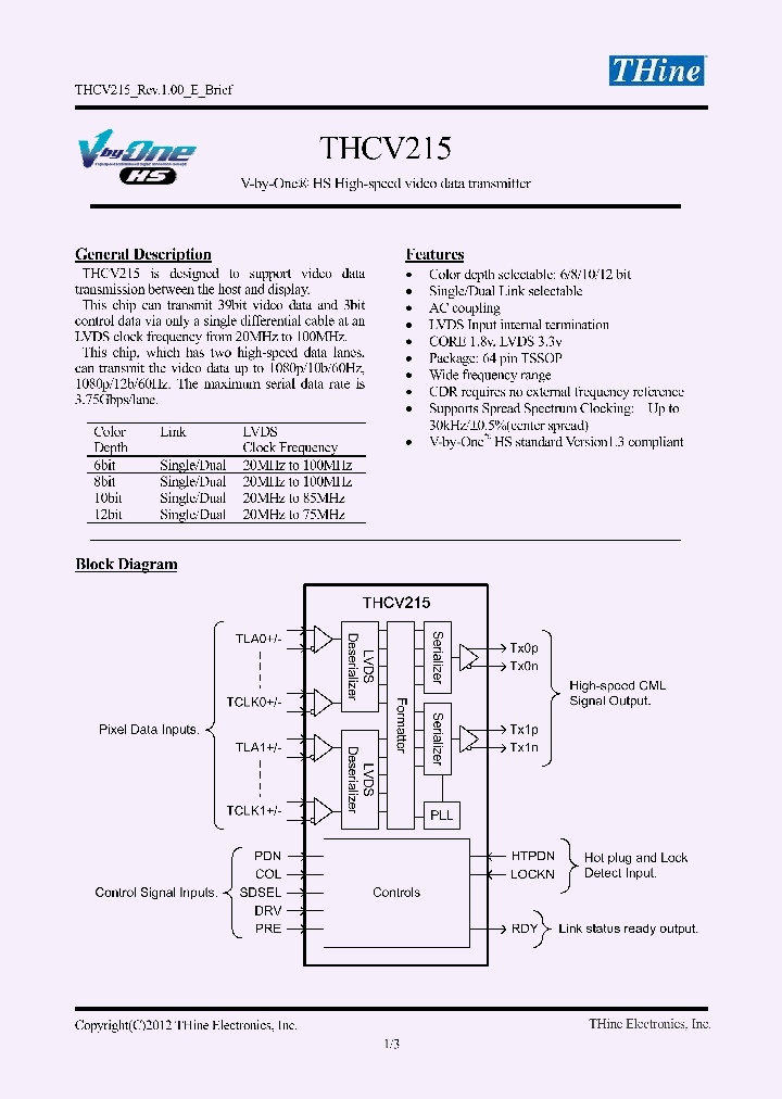 THCV215_7500533.PDF Datasheet
