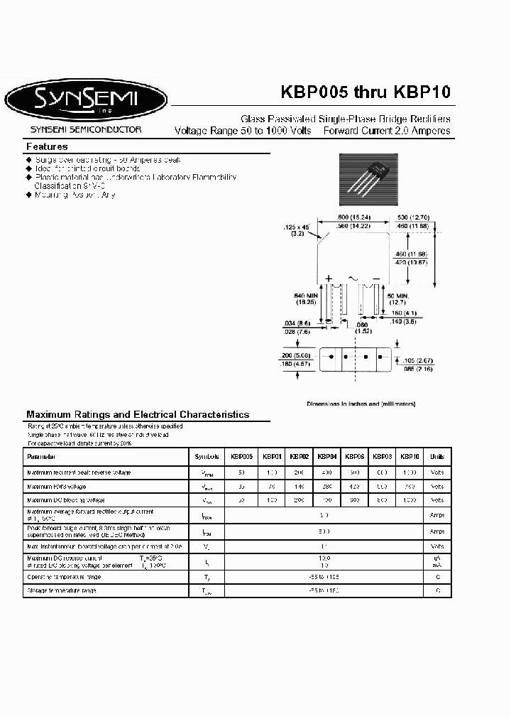 KBP005_7500670.PDF Datasheet