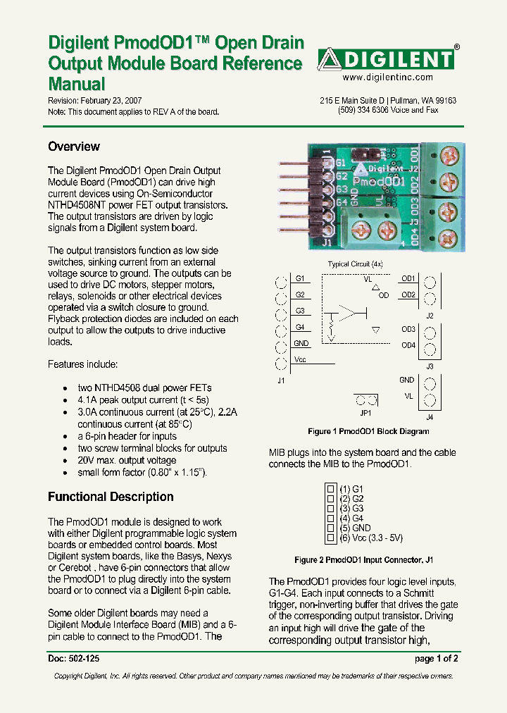 PMODOD1_7501681.PDF Datasheet
