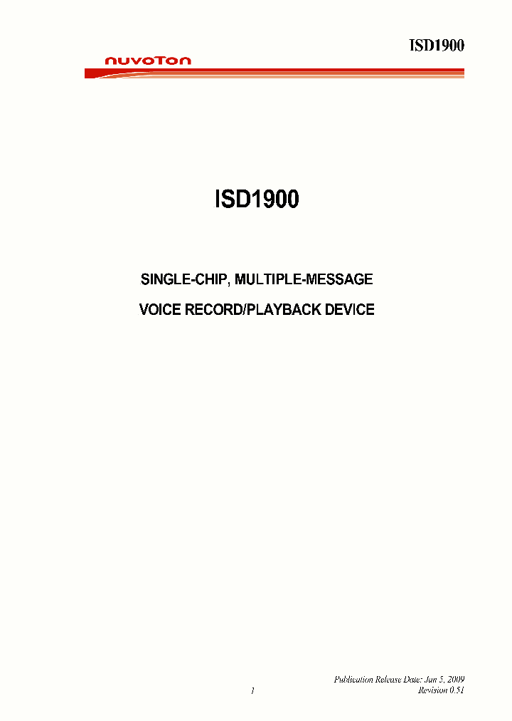 ISD1964_7502134.PDF Datasheet