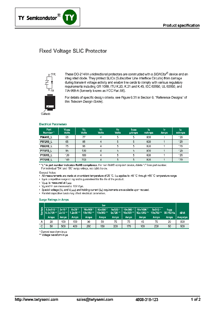 P1701SL_7502421.PDF Datasheet