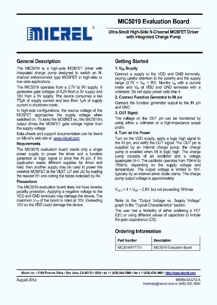 MIC5019EB_7505350.PDF Datasheet