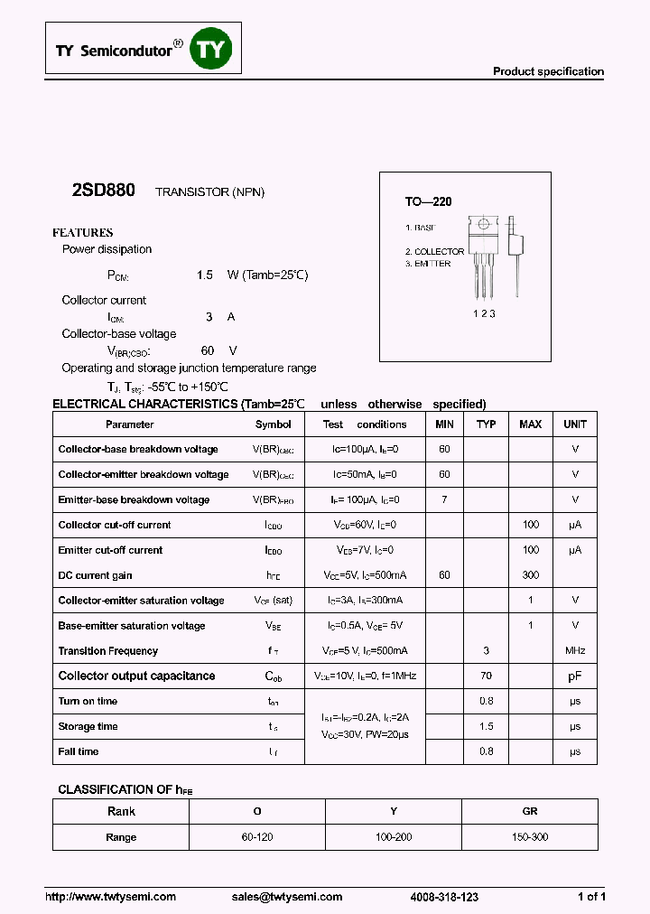2SD880_7506987.PDF Datasheet