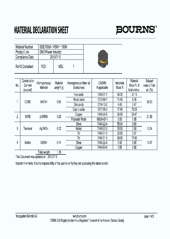 SDE1006A-1R5M_7511988.PDF Datasheet