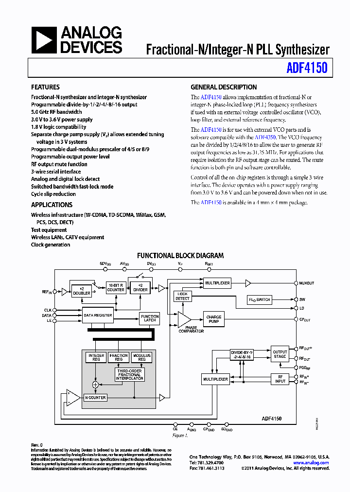 ADF4150BCPZ_7512298.PDF Datasheet