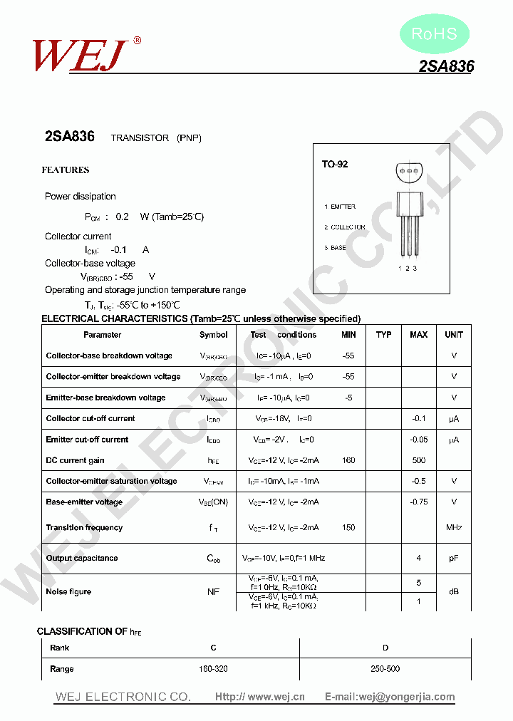2SA836_7516397.PDF Datasheet
