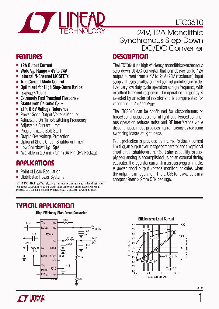 LTC3610EWPPBF_7516413.PDF Datasheet