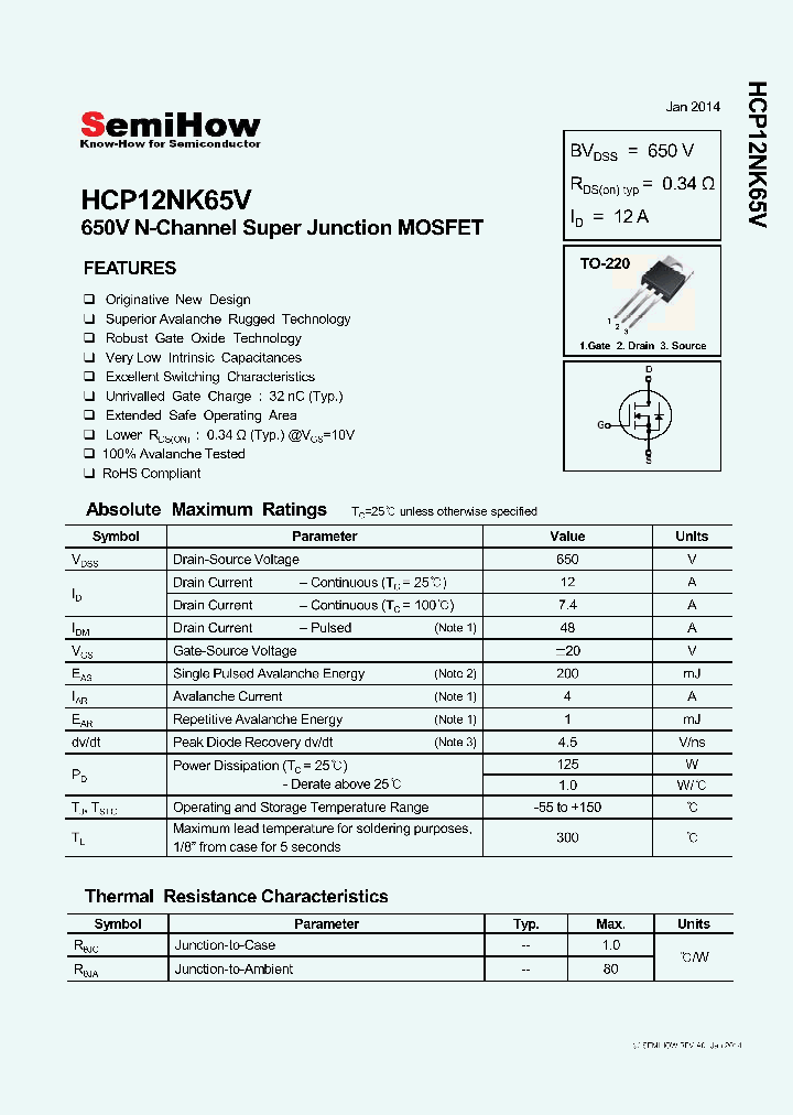 HCP12NK65V_7517663.PDF Datasheet