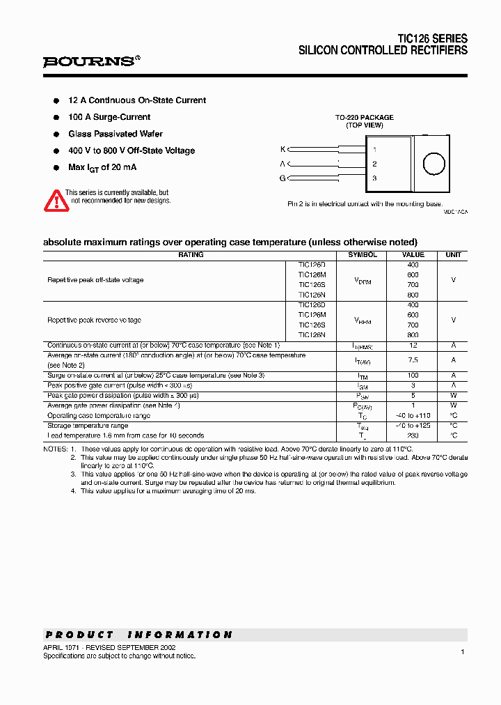 TIC126M-S_7518148.PDF Datasheet