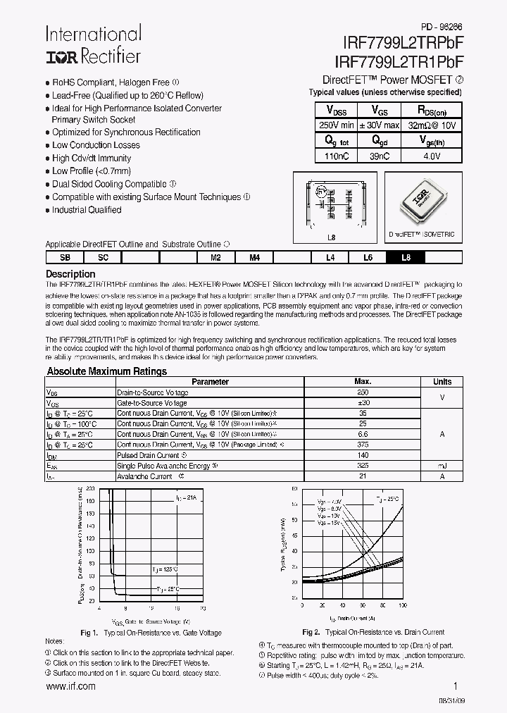 IRF7799L2TR_7526823.PDF Datasheet