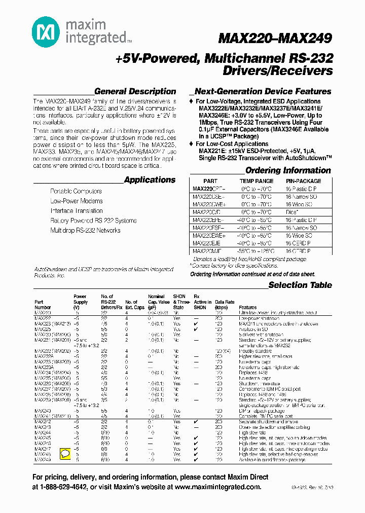 MAX220_7527971.PDF Datasheet