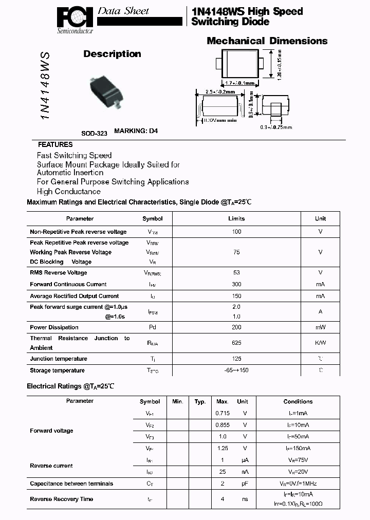 1N4148WS_7529435.PDF Datasheet