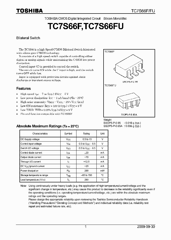 TC7S66FUT5LFT_7534007.PDF Datasheet