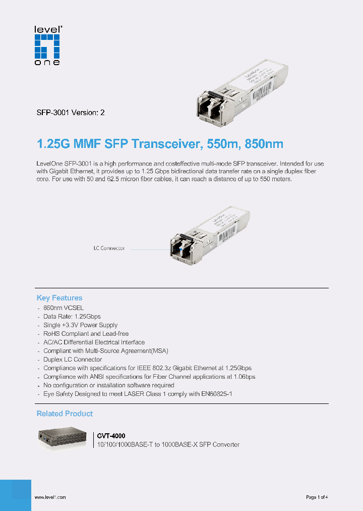 SFP-3001_7535775.PDF Datasheet