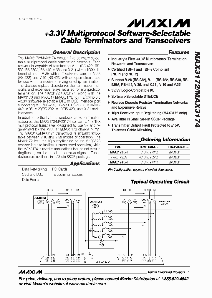 MAX3172EAI_7535993.PDF Datasheet