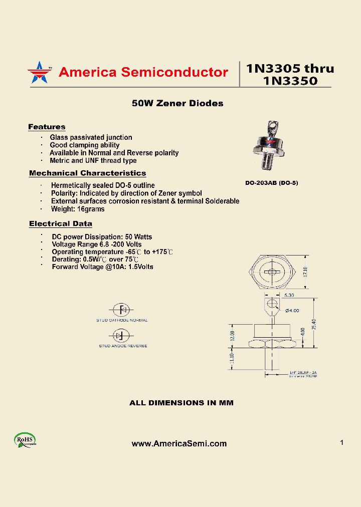 1N3319_7536526.PDF Datasheet