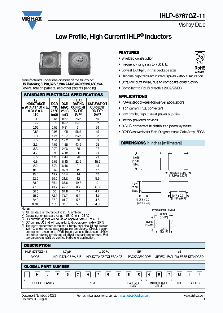 IHLP6767GZER220M11_7540213.PDF Datasheet
