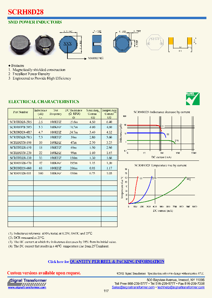 SCRH8D28-100_7540402.PDF Datasheet