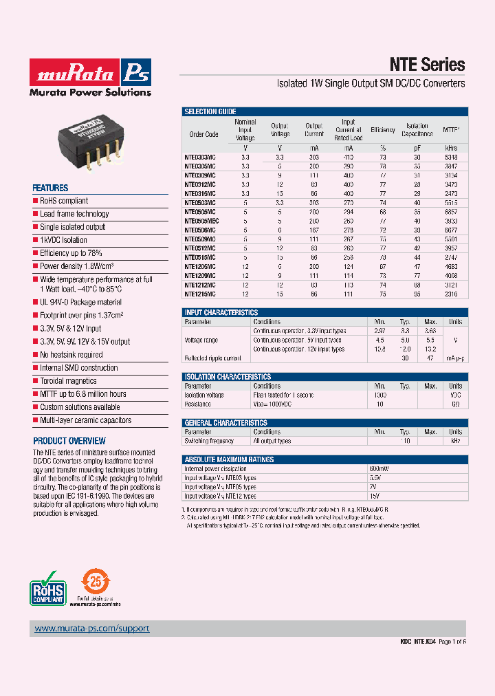 NTE0505MC-R_7541704.PDF Datasheet