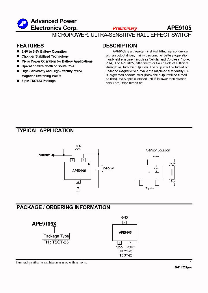 APE9105TN_7543273.PDF Datasheet