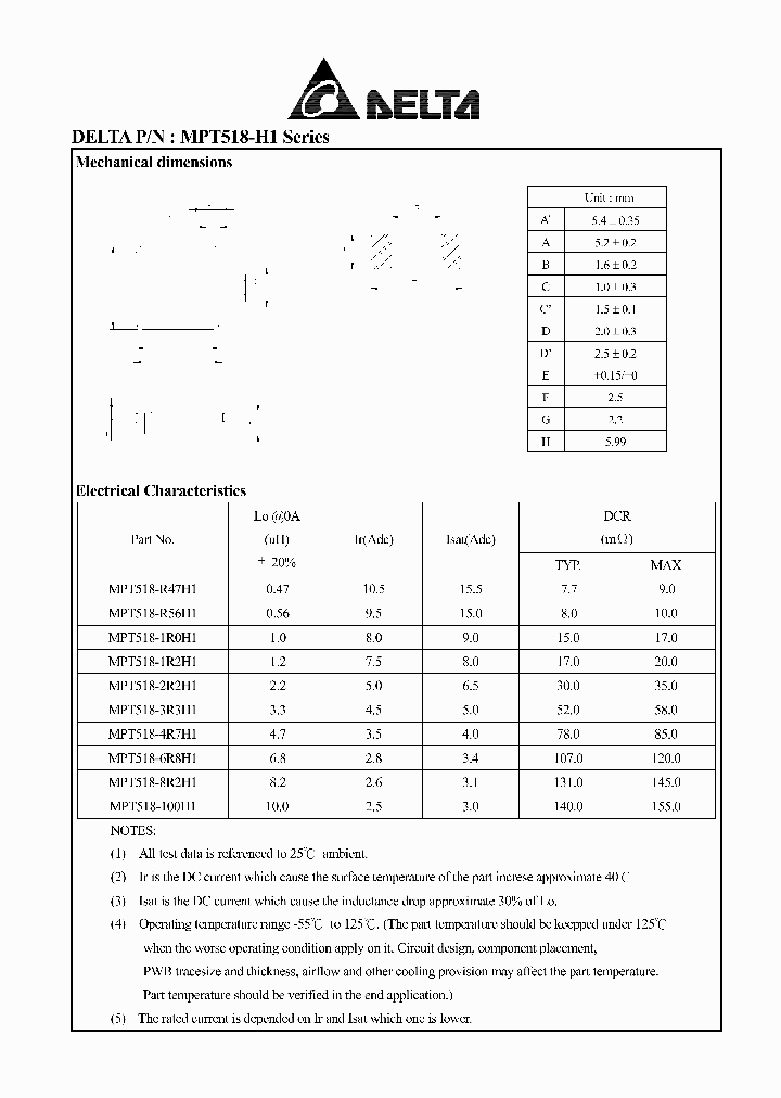 MPT518-100H1_7543559.PDF Datasheet