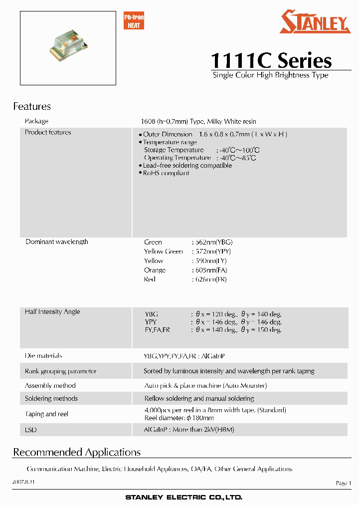 FA1111C_7545725.PDF Datasheet