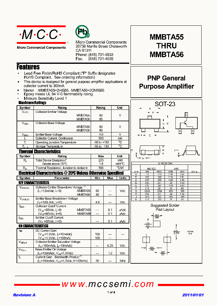 MMBTA5511_7546398.PDF Datasheet