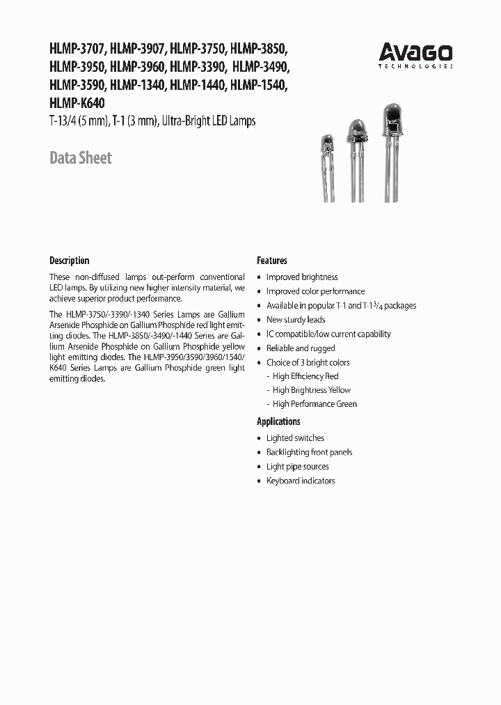 HLMP-3707_7547008.PDF Datasheet