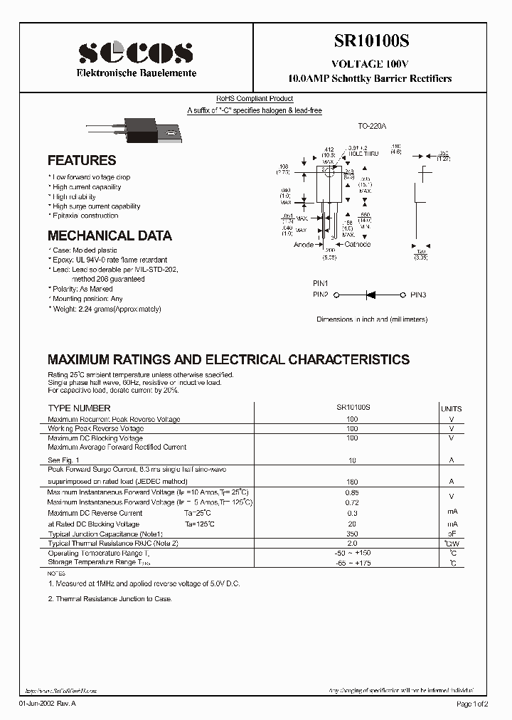SR10100S_7548545.PDF Datasheet