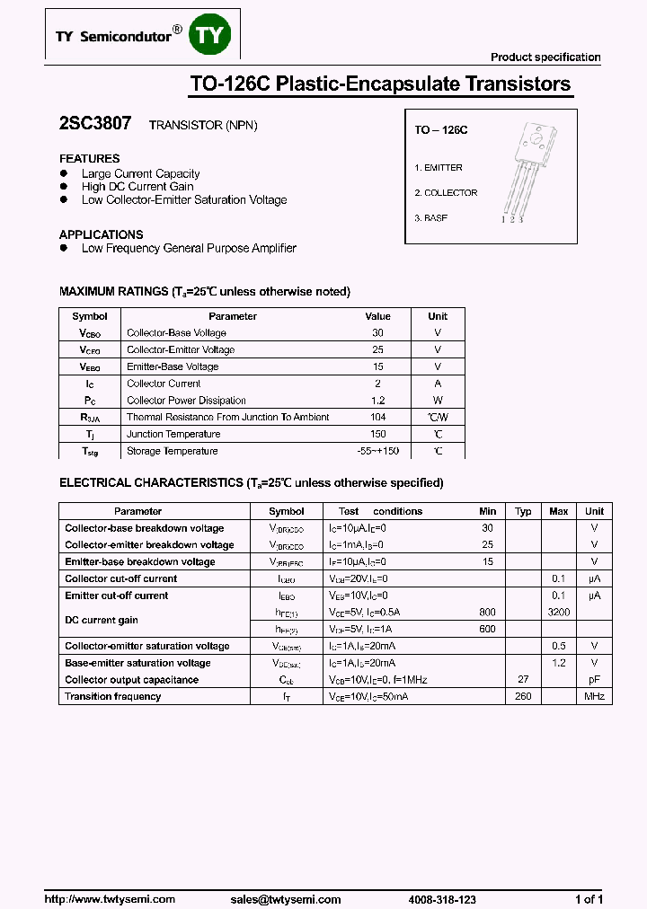 2SC3807_7550020.PDF Datasheet