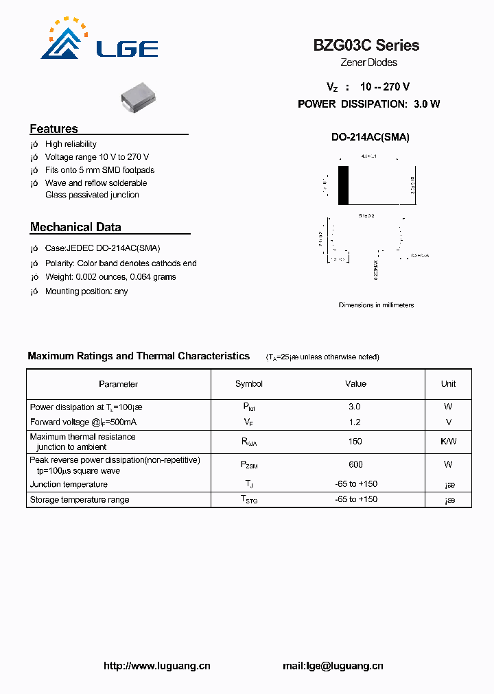 BZG03C10_7551782.PDF Datasheet