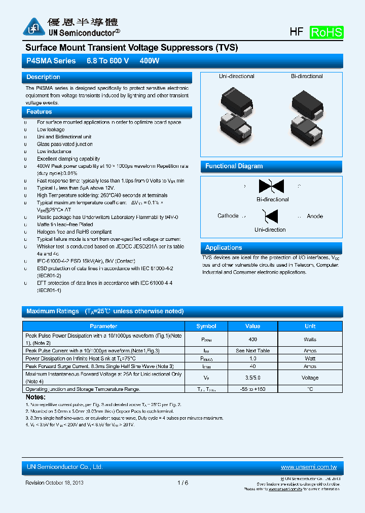 P4SMA600A_7555957.PDF Datasheet