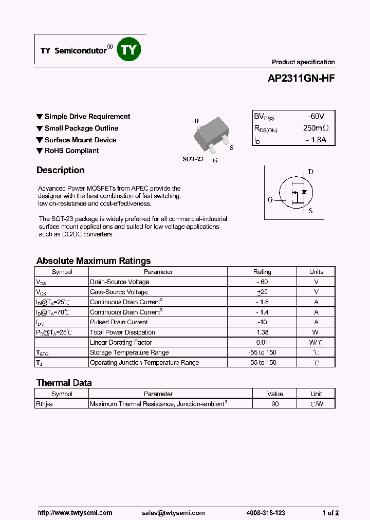 AP2311GN-HF_7559345.PDF Datasheet