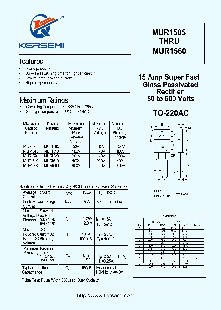 MUR1520_7564195.PDF Datasheet