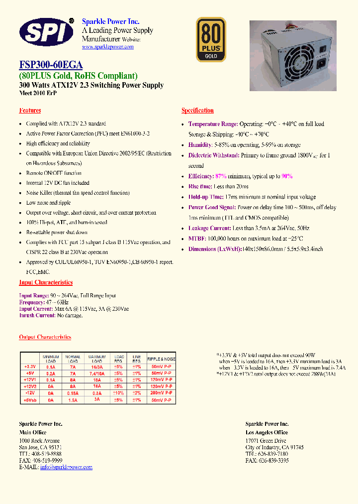 FSP300-60EGA_7565403.PDF Datasheet