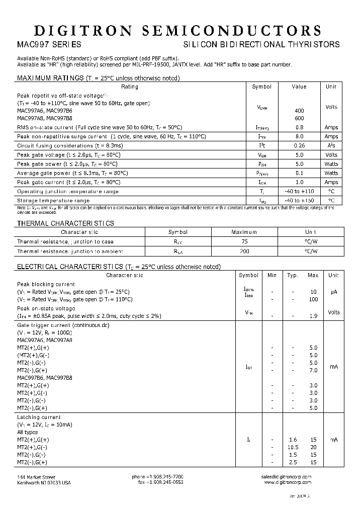 MAC997_7567466.PDF Datasheet