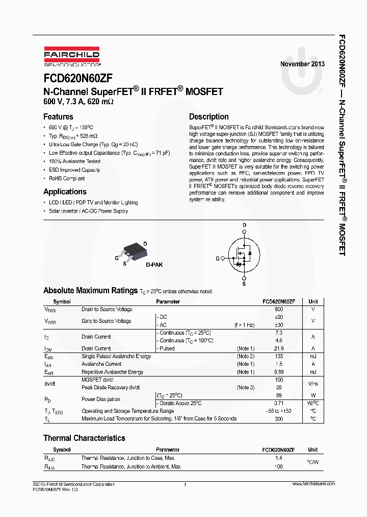 FCD620N60ZF_7567746.PDF Datasheet
