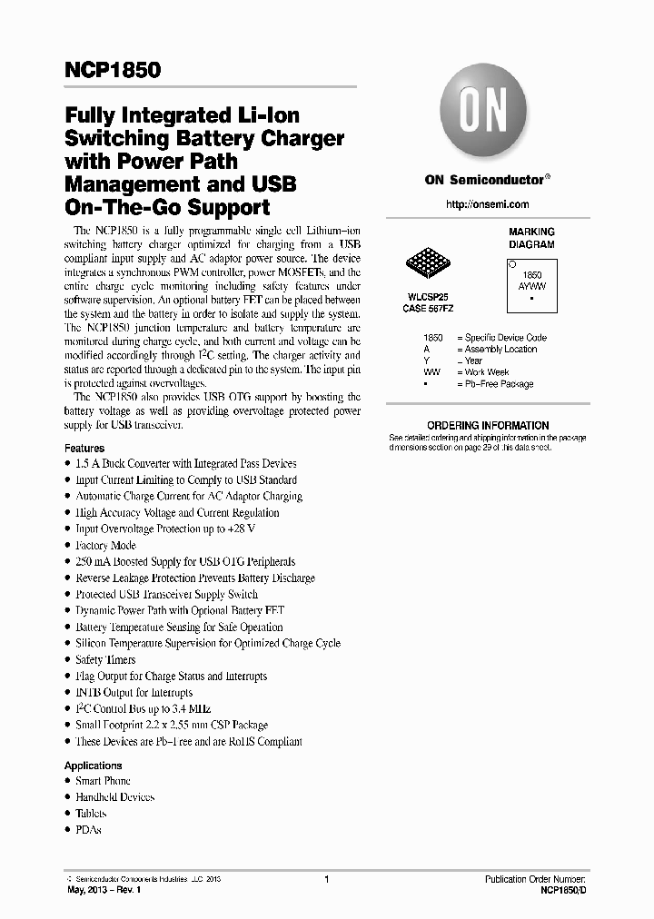 NCP1850_7568006.PDF Datasheet