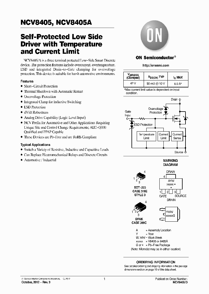 NCV8405A_7568608.PDF Datasheet