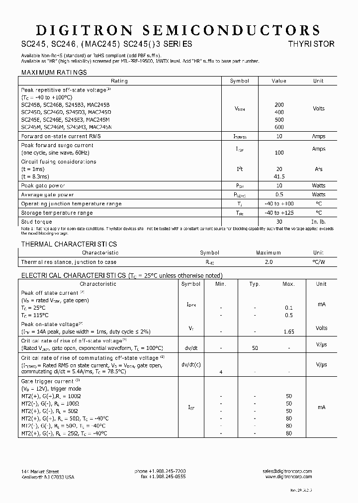 S245B3_7570013.PDF Datasheet